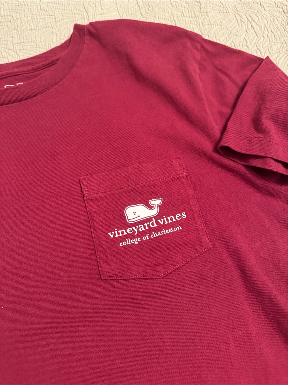 Vineyard Vines college of Charleston Men’s Tee medium LN